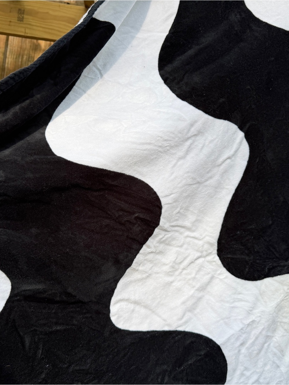 Black & White Abstract Beach Towel - Brand marimekko round towel